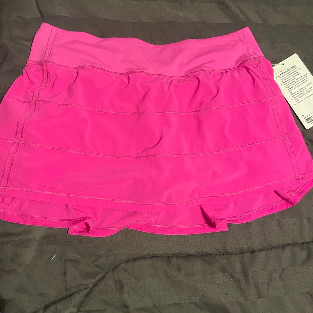 Lululemon Pace Rival MR Skirt.